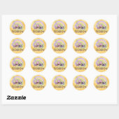 Rainbow Life Ronde Sticker (Vel)