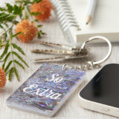 Rainbow Light Crystal Photography SO EXTRA Sleutelhanger (Voorkant Rechts)