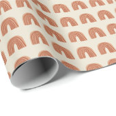 Rainbow Light: trendy naadloze inrichting. Cadeaupapier (Rol Hoek)