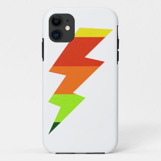 Rainbow Lightning Bolt Case-Mate iPhone Case (Achterkant)