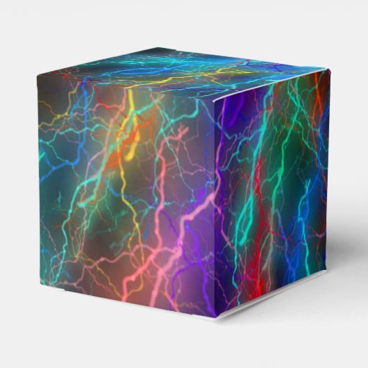 Rainbow Lightning Cool Bedankdoosjes (Achterkant)