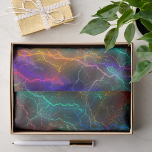Rainbow Lightning tissuepapier (Geschenk)
