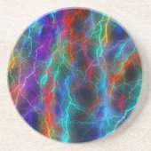 Rainbow Lightning Zandsteen Onderzetter (Voorkant)