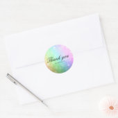 Rainbow Lights Sparkle Sweet 16 Party Stickers (Envelop)