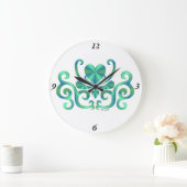 Rainbow Lily en Heart Grote Klok (Huis)