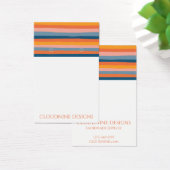 Rainbow Line Earring Ketting Jewelry Display Card Visitekaartje (Bureau)