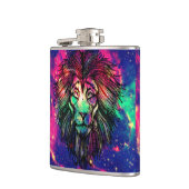 Rainbow Lion Hipster Galaxy Heupfles (Links)