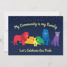Rainbow Lion Pride LGBT Pride Party