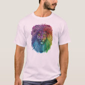 Rainbow Lion Pride T-shirt (Voorkant)