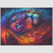 Rainbow Lion Tissuepapier (Voorkant)