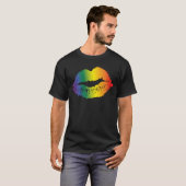 Rainbow Lips Festival T-shirt (Voorkant volledig)