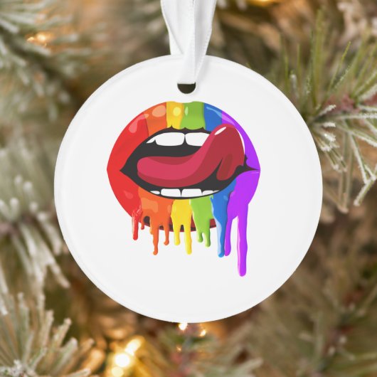 RAINBOW LIPS ORNAMENT (Boom)