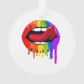 RAINBOW LIPS ORNAMENT (voorkant)