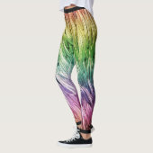 Rainbow Lite-emu gevederd Leggings (Links)