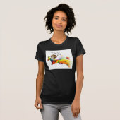 Rainbow Llama T-shirt (Voorkant volledig)