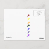 Rainbow Lobster Maine Briefkaart (Achterkant)