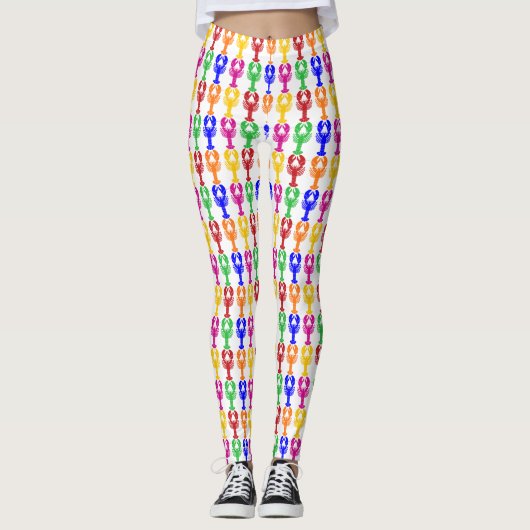 Rainbow Lobsters Leggings (Voorkant)