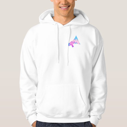 Rainbow Logo Pullover Hoodie (Voorkant)