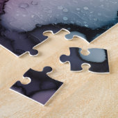 Rainbow Lollipop Alcohol Ink Legpuzzel (Zijkant)