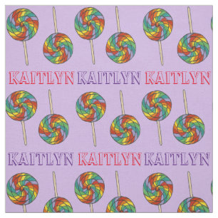 Rainbow Lollipop Lollipops - Aangepaste verbinding Stof