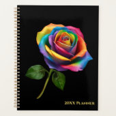 Rainbow Long Stem-Roos Planner (Voorkant)