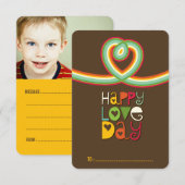 Rainbow Loop Classroom Valentijnsdag Fotokaarten Kaart (Voorkant / Achterkant)