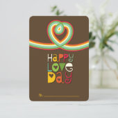 Rainbow Loop Classroom Valentijnsdag Fotokaarten Kaart (Staand voorkant)