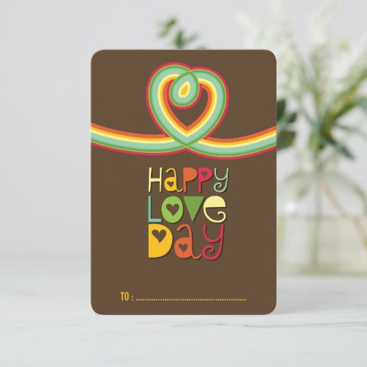 Rainbow Loop Classroom Valentijnsdag Fotokaarten Kaart (Staand voorkant)