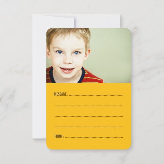 Rainbow Loop Classroom Valentijnsdag Fotokaarten Kaart (Achterkant)