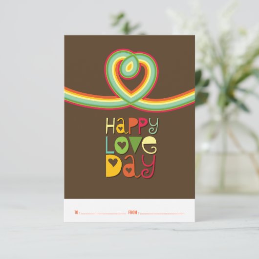 Rainbow Loop Classroom Valentijnsdag Fotokaarten Kaart (Staand voorkant)