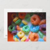 Rainbow Loops Cerea Briefkaart (Voorkant / Achterkant)