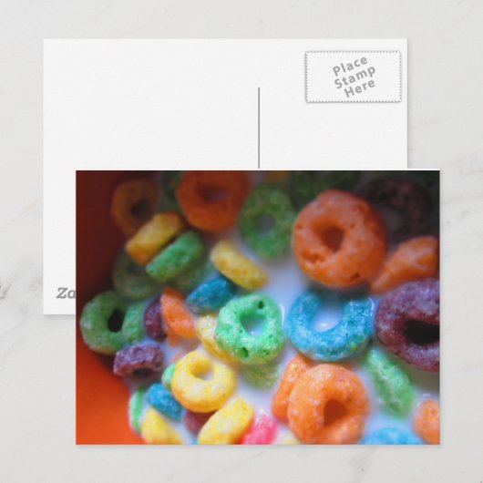 Rainbow Loops Cerea Briefkaart (Voorkant / Achterkant)