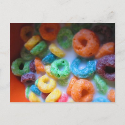 Rainbow Loops Cerea Briefkaart (Voorkant)
