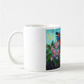 Rainbow Lori op mok (Links)