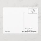 Rainbow Lorikeet Briefkaart (Achterkant)