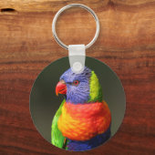 Rainbow Lorikeet Sleutelhanger (Voorkant)