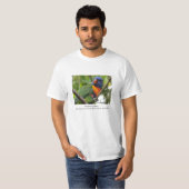 Rainbow Lorikeet T-shirt (Voorkant volledig)