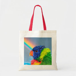 Rainbow Lorikeet Tote Bag