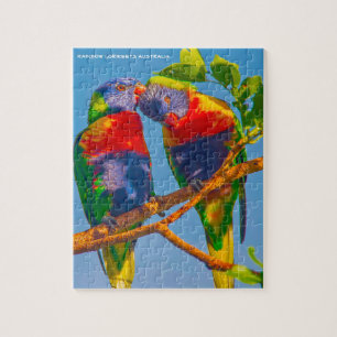 Rainbow Lorikeets Australië Legpuzzel