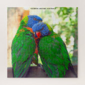 Rainbow Lorikeets Australië Legpuzzel (Verticaal)
