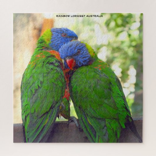 Rainbow Lorikeets Australië Legpuzzel (Verticaal)