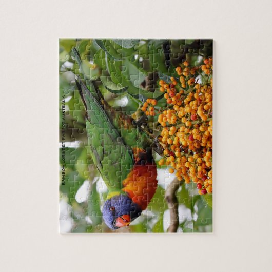 Rainbow Lorikeets Australië Legpuzzel (Verticaal)
