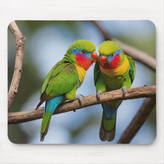 Rainbow Lorikeets Muismat (Voorkant)