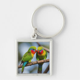 Rainbow Lorikeets Sleutelhanger