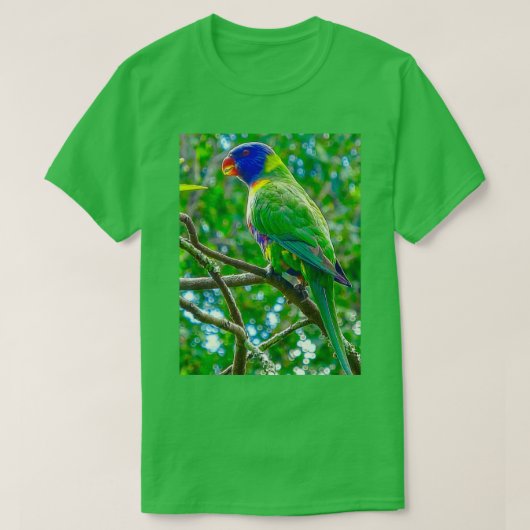 Rainbow Loriket 1 T-shirt (Design voorkant)