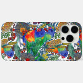 Rainbow Loriket Botanische tuin Case-Mate iPhone Case (Achterkant (horizontaal))