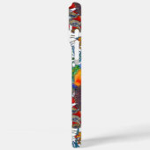 Rainbow Loriket Botanische tuin Case-Mate iPhone Case (Achterkant / Links)