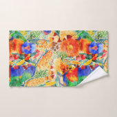 Rainbow Loriket Garden Bad Handdoek (Handdoek)