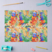 Rainbow Loriket Garden Tissuepapier (Craft)