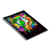 Rainbow Loriket Parrot-laptop Notitieboek (Rechterzijde)
